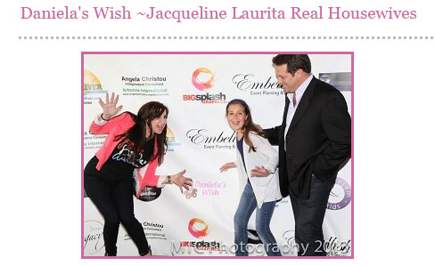 Daniela's Wish ~ Jacqueline Laurita Real Housewives